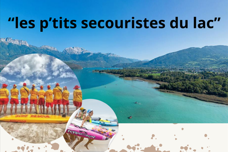 MATIN - Les p'tits secouristes du lac avec diplôme Premiers secours Citoyen - 10 à 15 ans - STAGE COMBINE